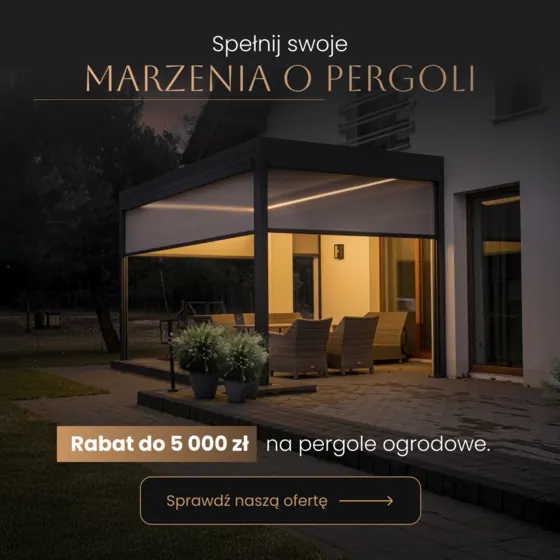 Reklama: pergole ogrodowe