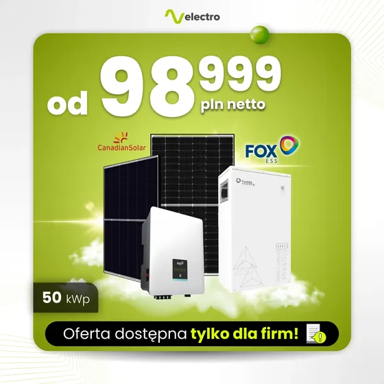 Reklama: Velectro, magazyn energii